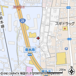 三重県津市垂水574-2周辺の地図