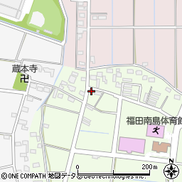 静岡県磐田市南島251-1周辺の地図