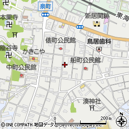 静岡県湖西市新居町新居1147周辺の地図