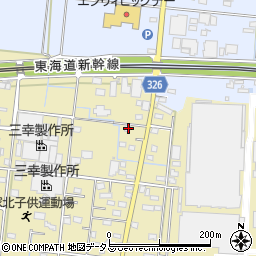 静岡県浜松市中央区高塚町601周辺の地図