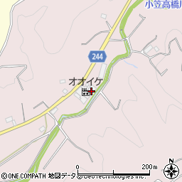 株式会社オオイケ　小笠工場周辺の地図