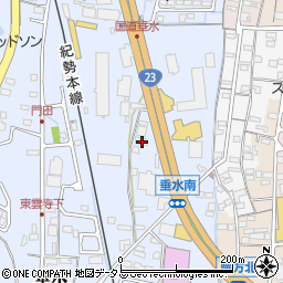 三重県津市垂水522-1周辺の地図