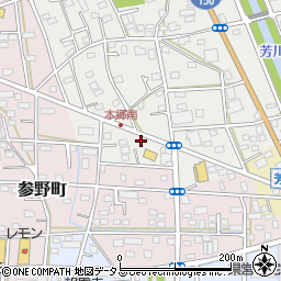静岡県浜松市中央区本郷町286周辺の地図