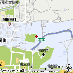 奈良県奈良市雑司東町周辺の地図