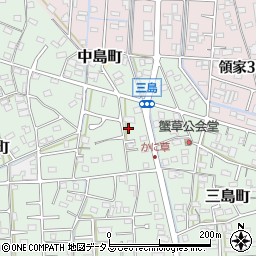 静岡県浜松市中央区楊子町23周辺の地図