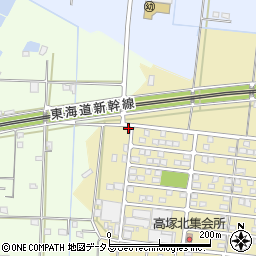 静岡県浜松市中央区高塚町1761周辺の地図