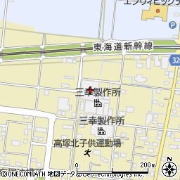 静岡県浜松市中央区高塚町588周辺の地図