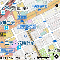 株式会社日本ピーエス神戸営業所周辺の地図