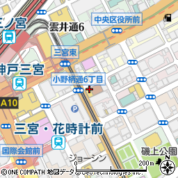 株式会社神戸電子計算センター周辺の地図