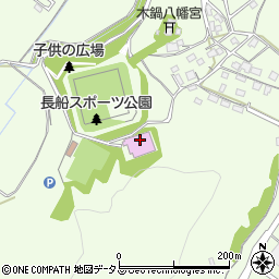 瀬戸内市長船スポーツ公園体育館周辺の地図