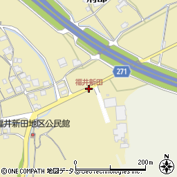 福井新田周辺の地図