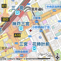 りそな銀行神戸支店 ＡＴＭ周辺の地図