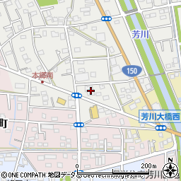 静岡県浜松市中央区本郷町384周辺の地図