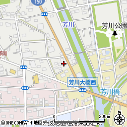 静岡県浜松市中央区本郷町419周辺の地図