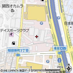 大阪府東大阪市稲田三島町2周辺の地図