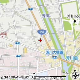 静岡県浜松市中央区本郷町408周辺の地図