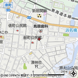 静岡県湖西市新居町新居958周辺の地図