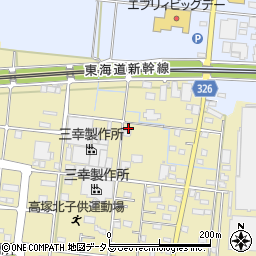 静岡県浜松市中央区高塚町594周辺の地図