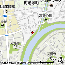 静岡県浜松市中央区浅田町1669周辺の地図