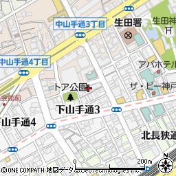 大成建設株式会社　神戸支店営業部土木周辺の地図