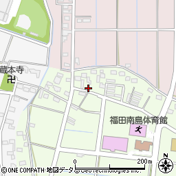 静岡県磐田市南島246周辺の地図