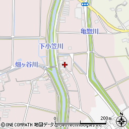 静岡県掛川市下土方4407周辺の地図