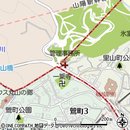 兵庫県神戸市兵庫区里山町1-256周辺の地図