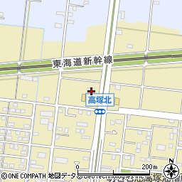 静岡県浜松市中央区高塚町1628周辺の地図