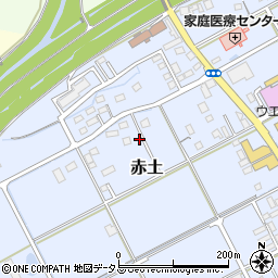 静岡県菊川市赤土1454周辺の地図