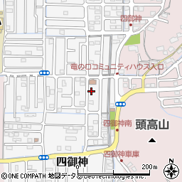 岡山県岡山市中区四御神208-6周辺の地図