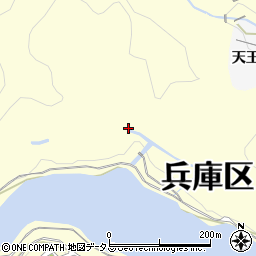 兵庫県神戸市兵庫区烏原町（西所）周辺の地図