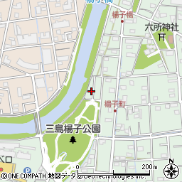 静岡県浜松市中央区楊子町584周辺の地図