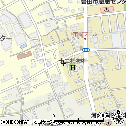 静岡県磐田市上大之郷360周辺の地図