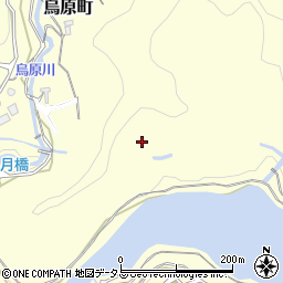 兵庫県神戸市兵庫区烏原町裏山周辺の地図