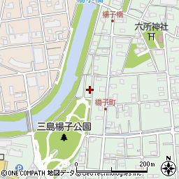 静岡県浜松市中央区楊子町571周辺の地図