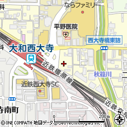 奈良県奈良市西大寺栄町2周辺の地図
