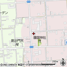 静岡県浜松市中央区金折町182周辺の地図