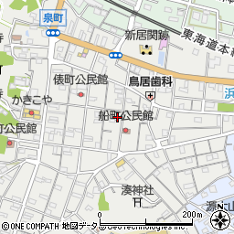 静岡県湖西市新居町新居997周辺の地図