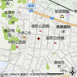静岡県湖西市新居町新居1155周辺の地図