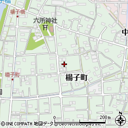 静岡県浜松市中央区楊子町266周辺の地図