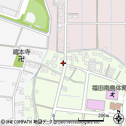 静岡県磐田市南島259-1周辺の地図