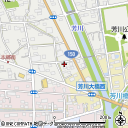 静岡県浜松市中央区本郷町410周辺の地図