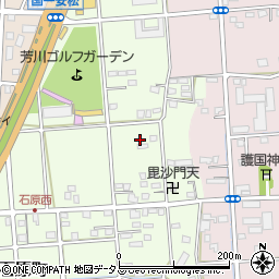 静岡県浜松市中央区石原町182周辺の地図