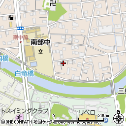 静岡県浜松市中央区龍禅寺町586周辺の地図