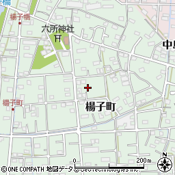 静岡県浜松市中央区楊子町268周辺の地図