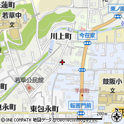 奈良県奈良市川上町593周辺の地図