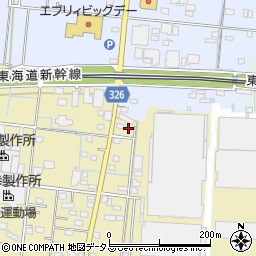 静岡県浜松市中央区高塚町499周辺の地図