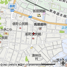 静岡県湖西市新居町新居954周辺の地図