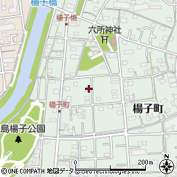 静岡県浜松市中央区楊子町470周辺の地図