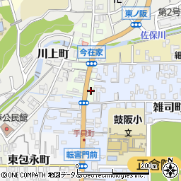 奈良県奈良市今在家町5周辺の地図